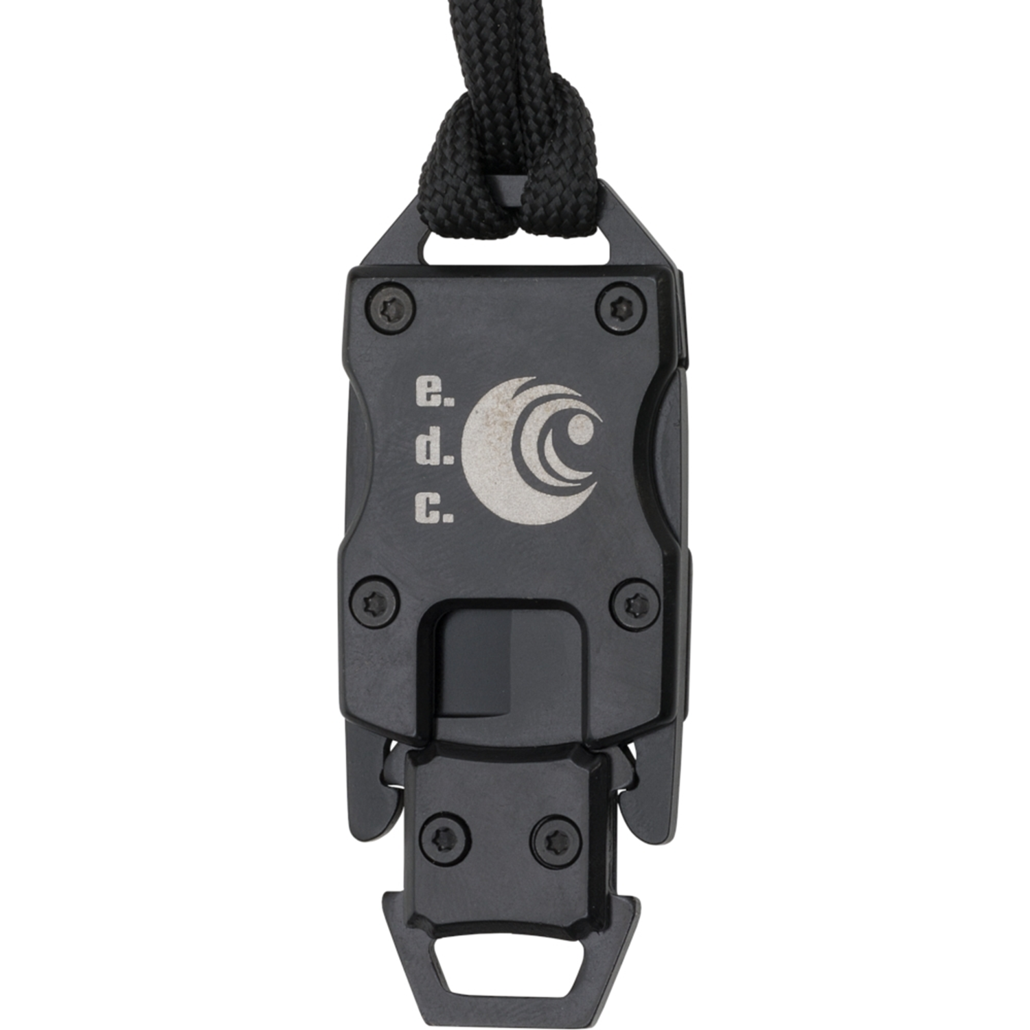 e.d.c. Neck Knife Steck-Clip Messer Titan-Beschichtet