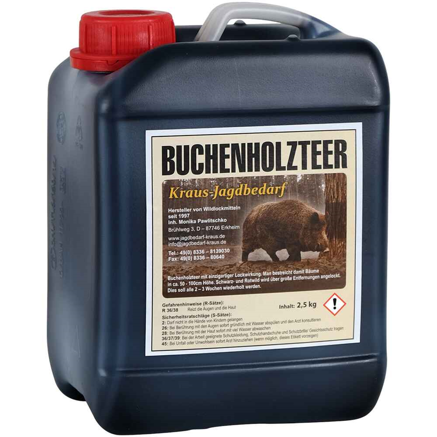 Buchenholzteer 2,5 liter