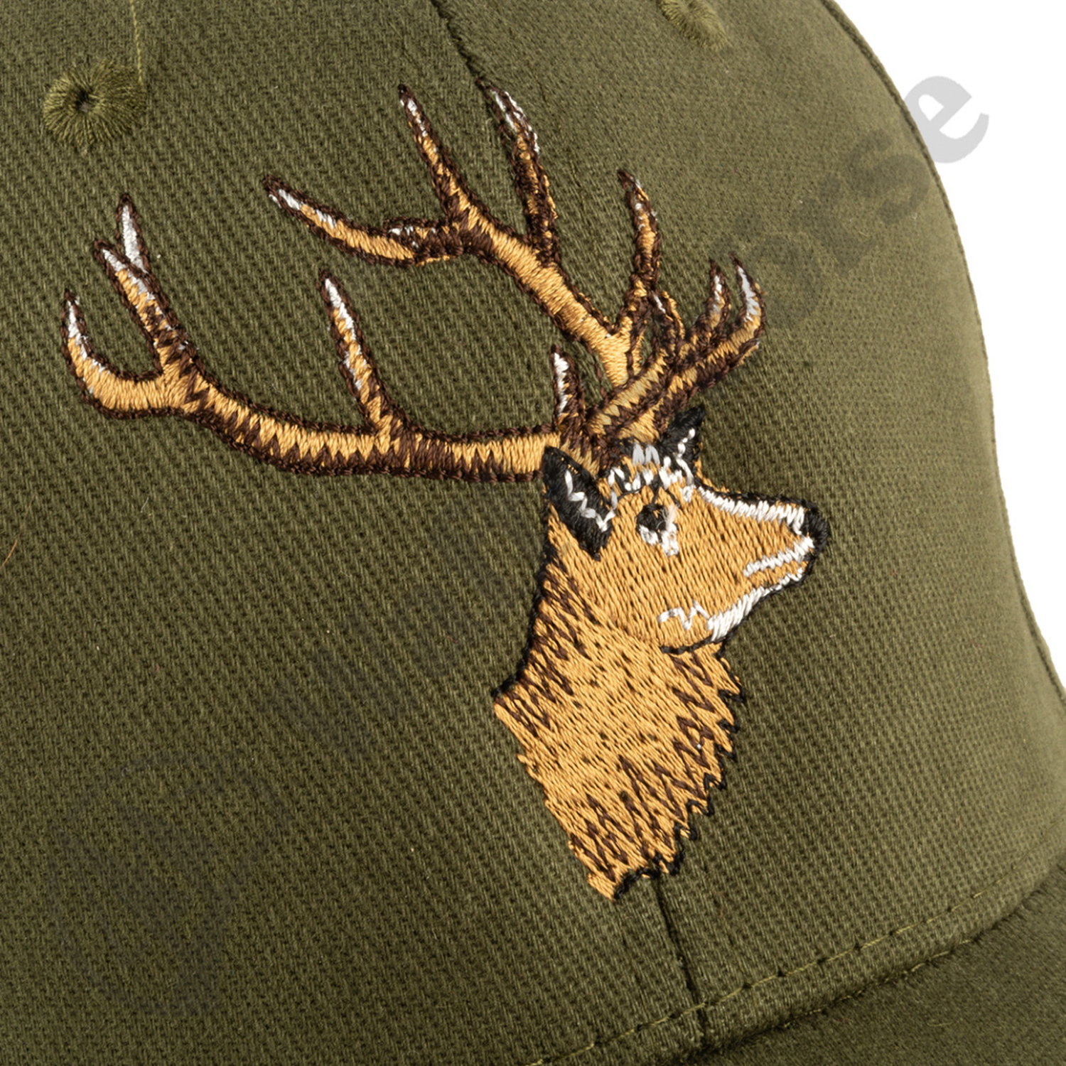 Racing  Mütze - Cap grün Hirsch