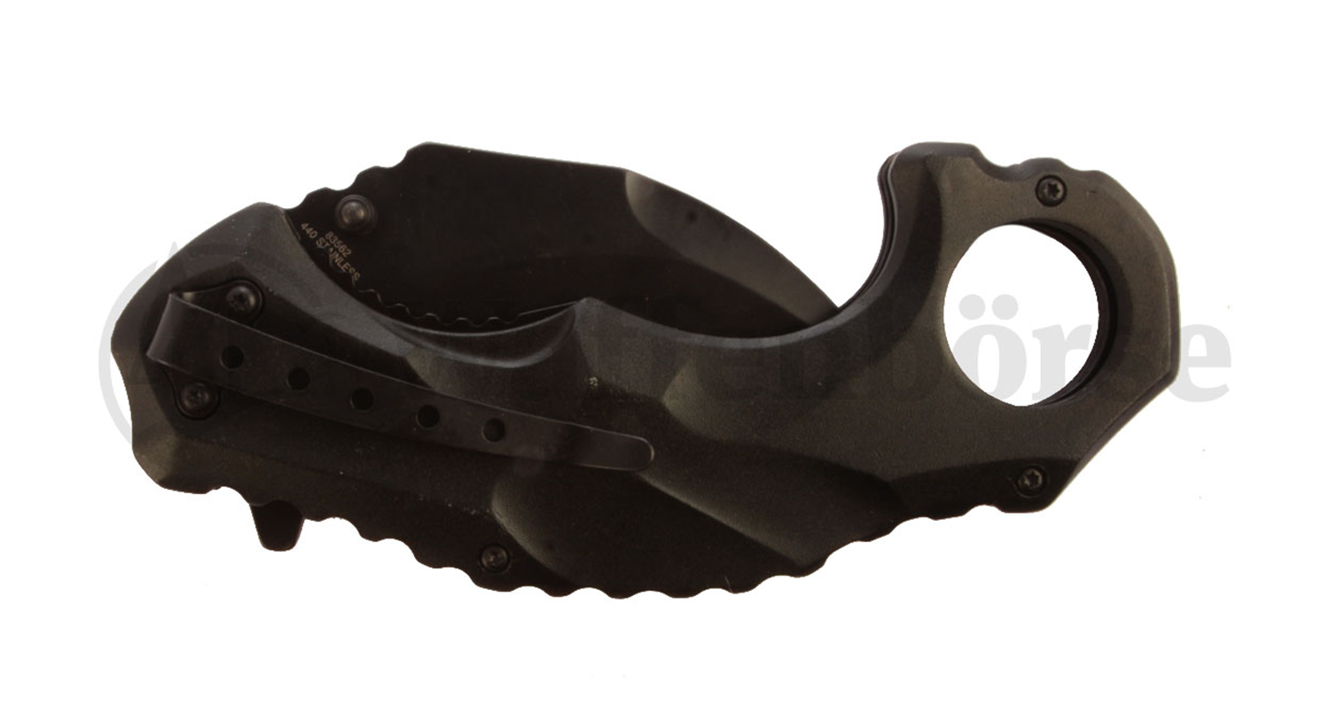 HALLER Jagdmesser Tame Big Karambit Black