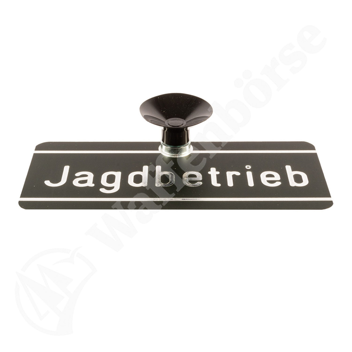 Akah - Alu - Schild Jagdbetrieb