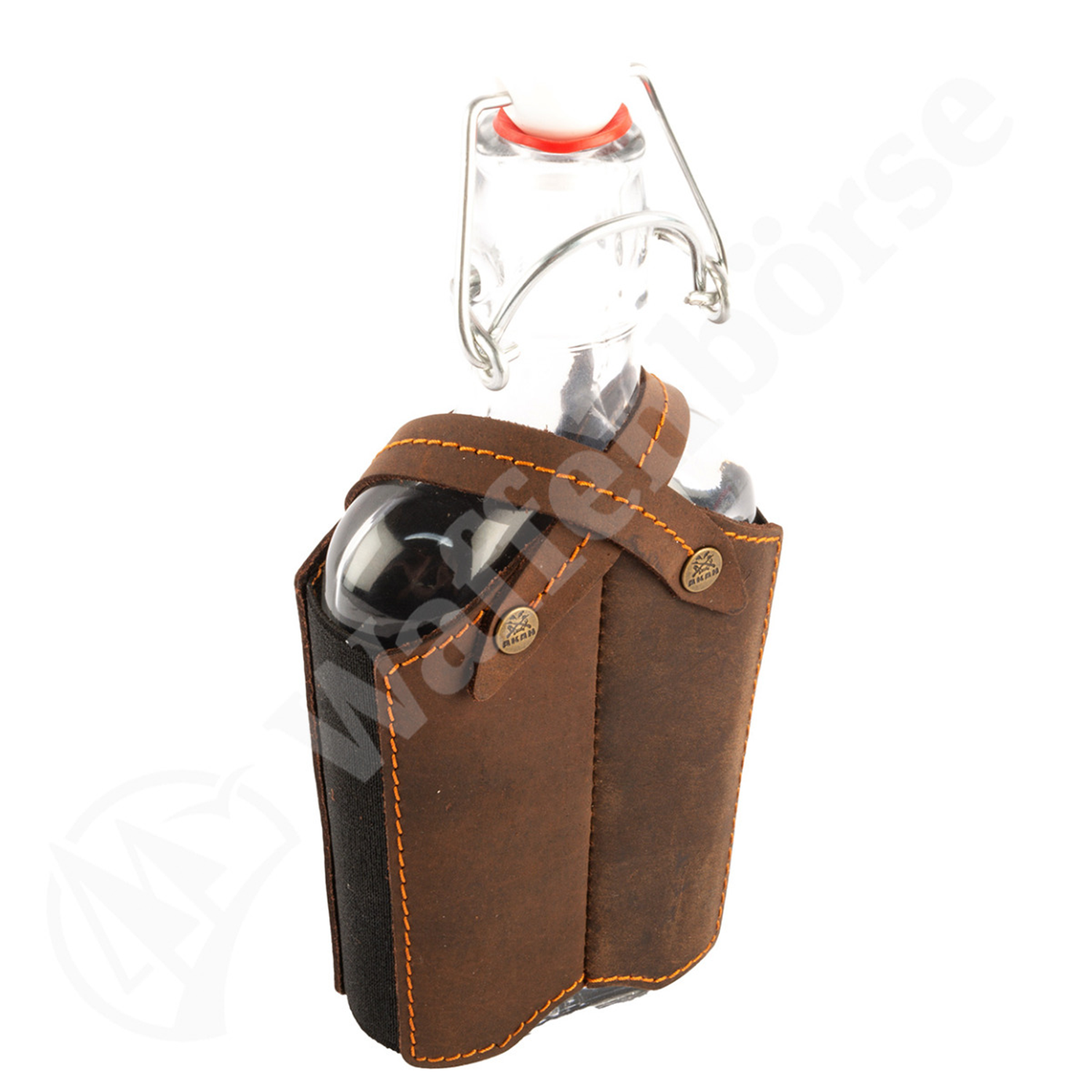 AKAH Trinkflasche aus Glas Geschenkartikel