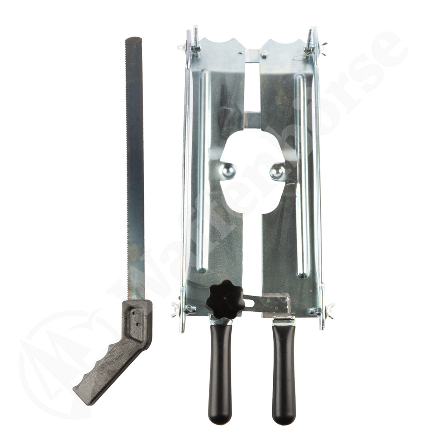 Gehörnsäge mit Klemmverschluss  - Gehörnabschlagvorrichtung