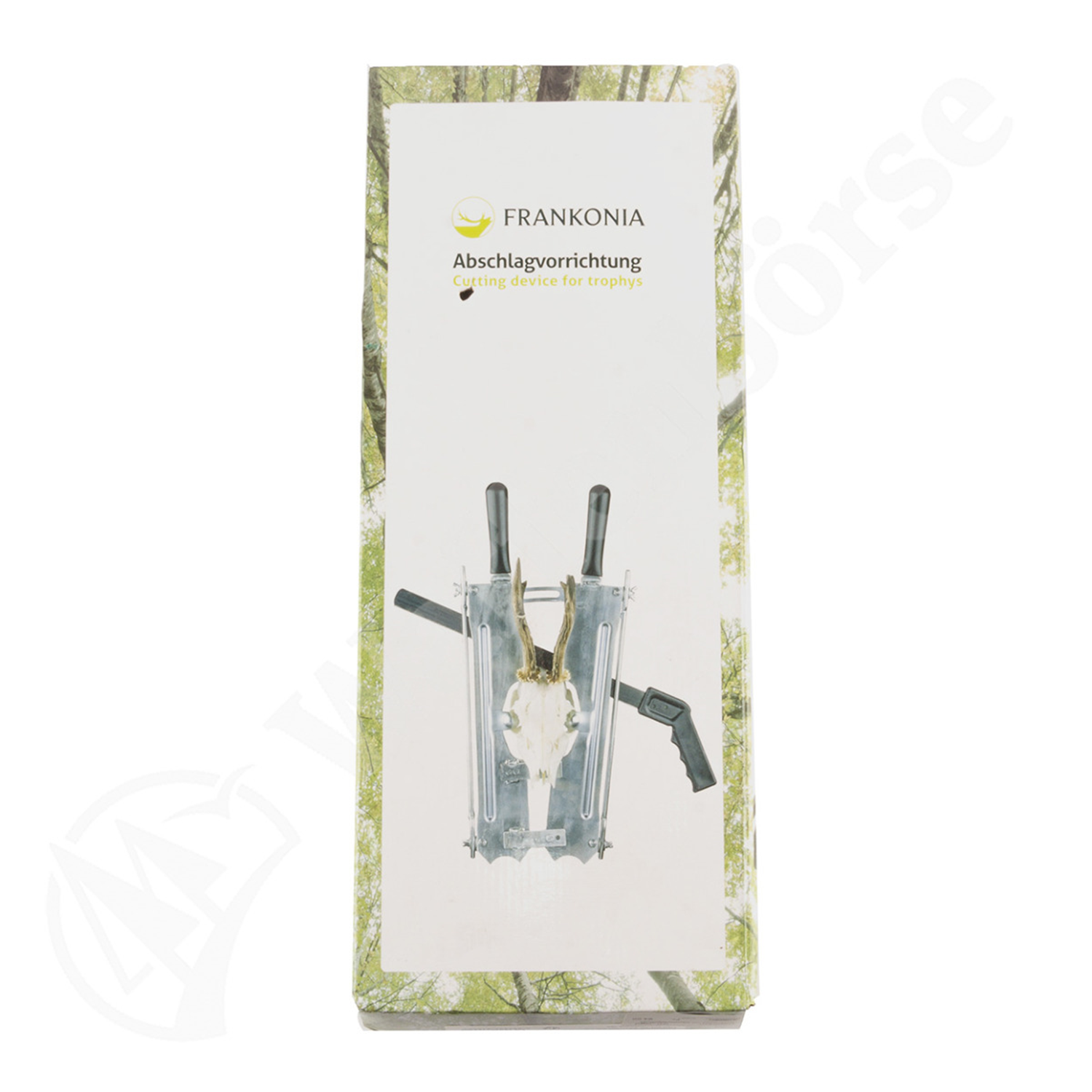 Gehörnsäge mit Klemmverschluss  - Gehörnabschlagvorrichtung