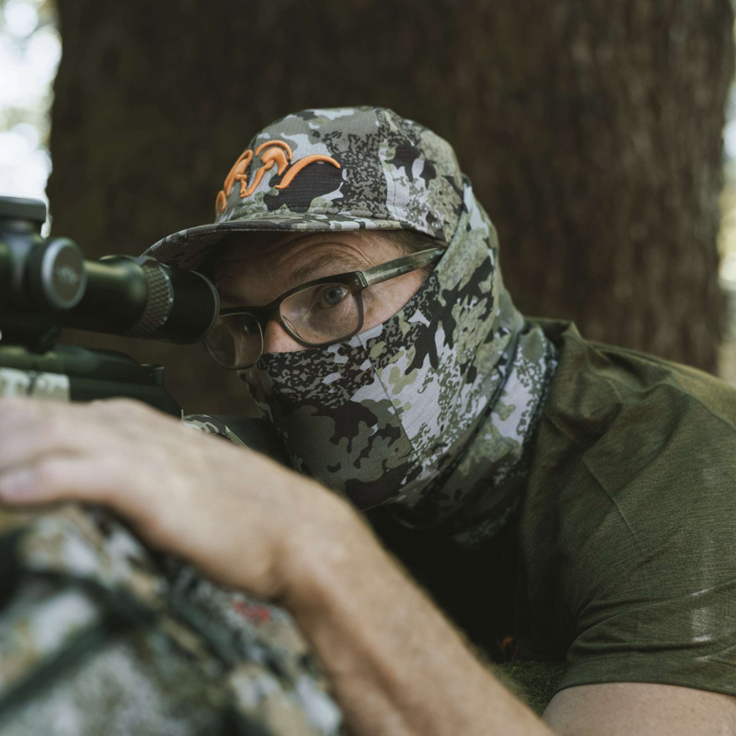 Blaser Mütze Multi-Tube dunkel oliv