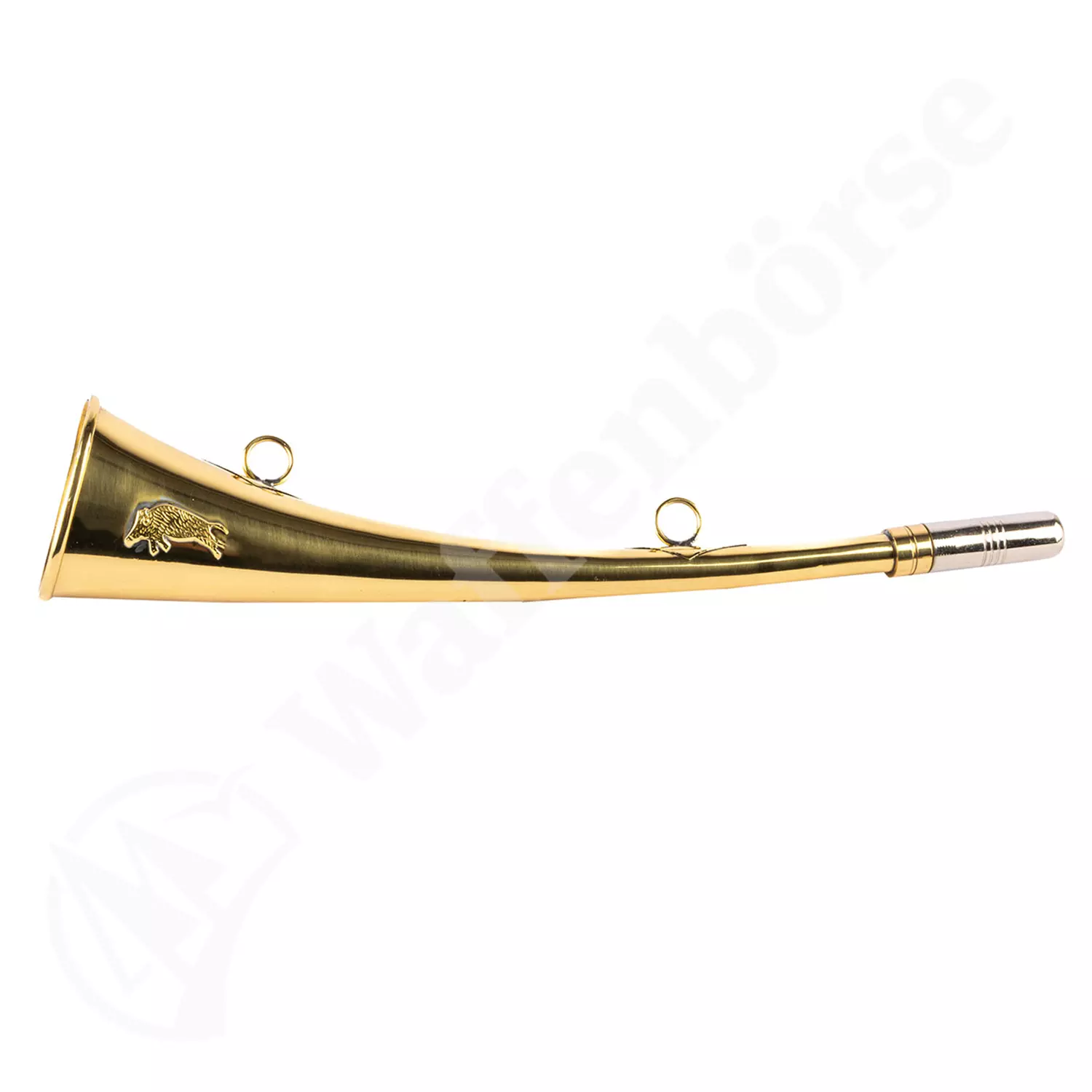 Gyttorp Signalhorn klein 31cm  vernickelt