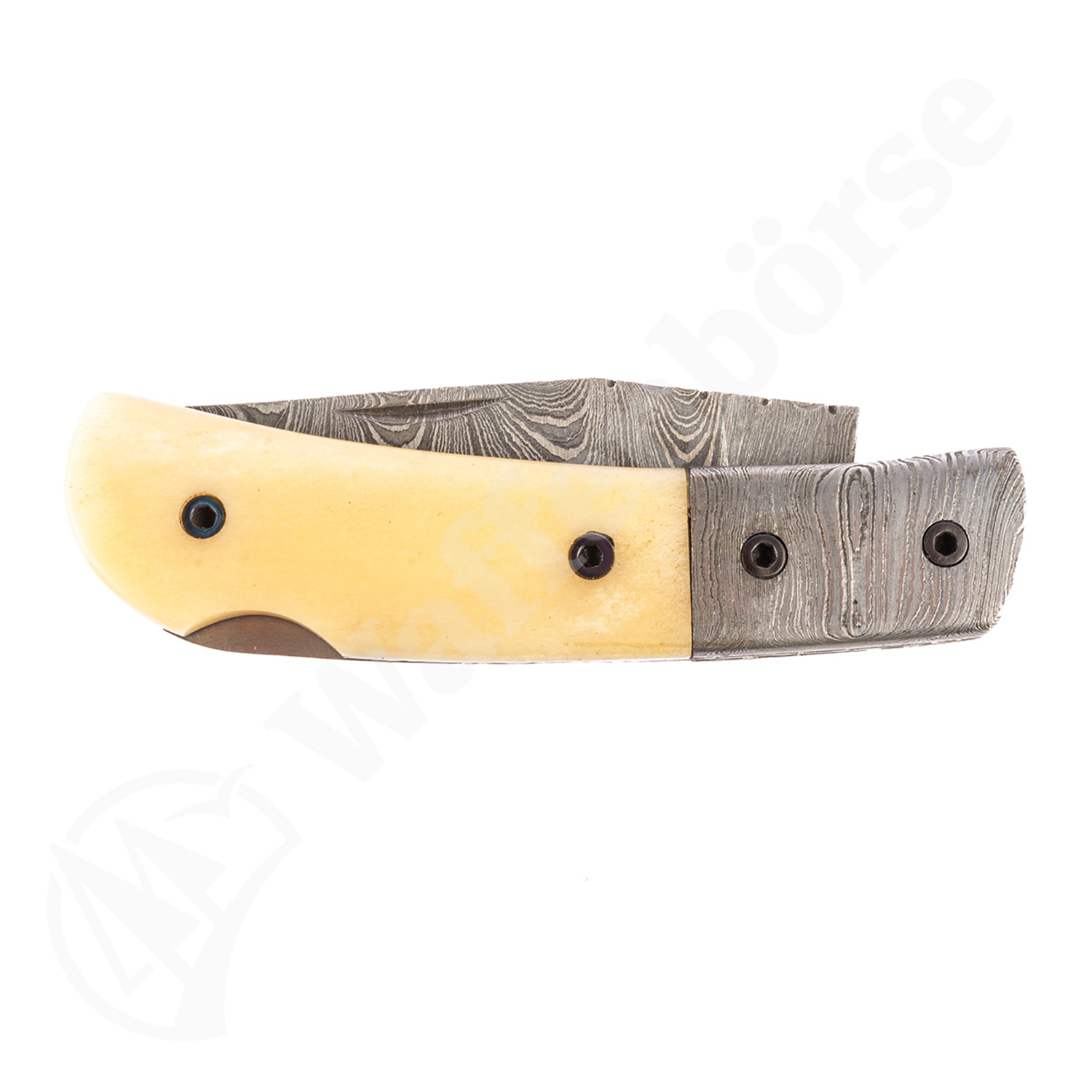 Rigby Klappmesser mit Damast